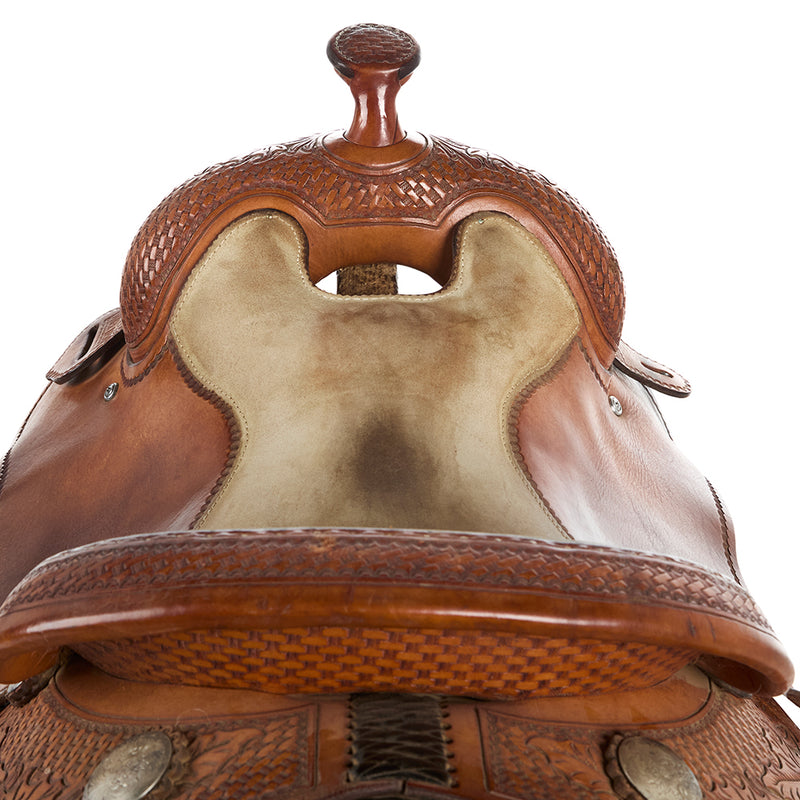 Silver Mesa Used 16in Mesa Reining Saddle