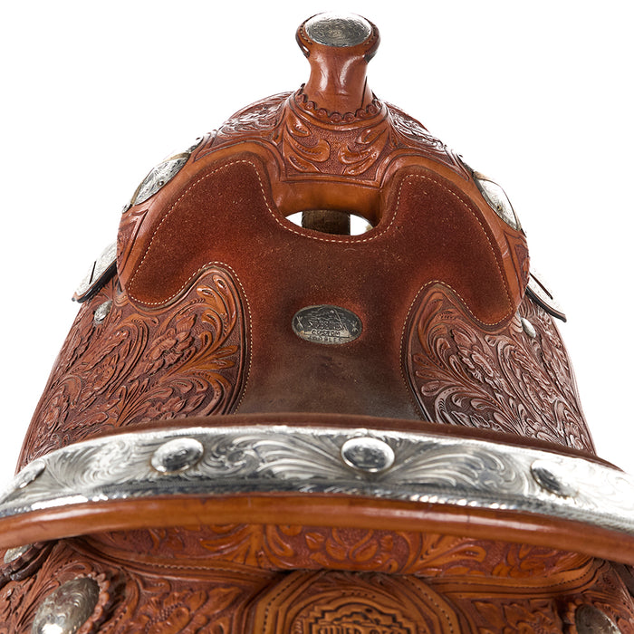 NRS Used 16in Silver Mesa Show Saddle