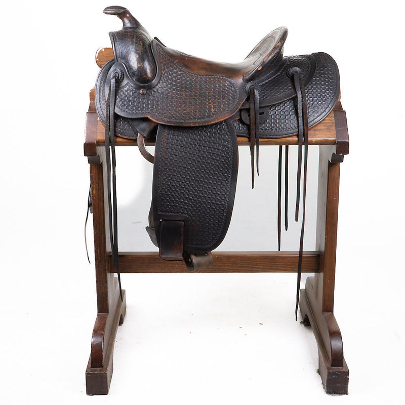 Lichtenberger-Ferguson Used 14.5in Antique Saddle