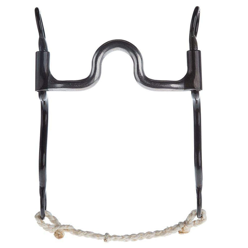 Dutton Bits Medium Round Solid Mouth Piece Long Calvary Shank