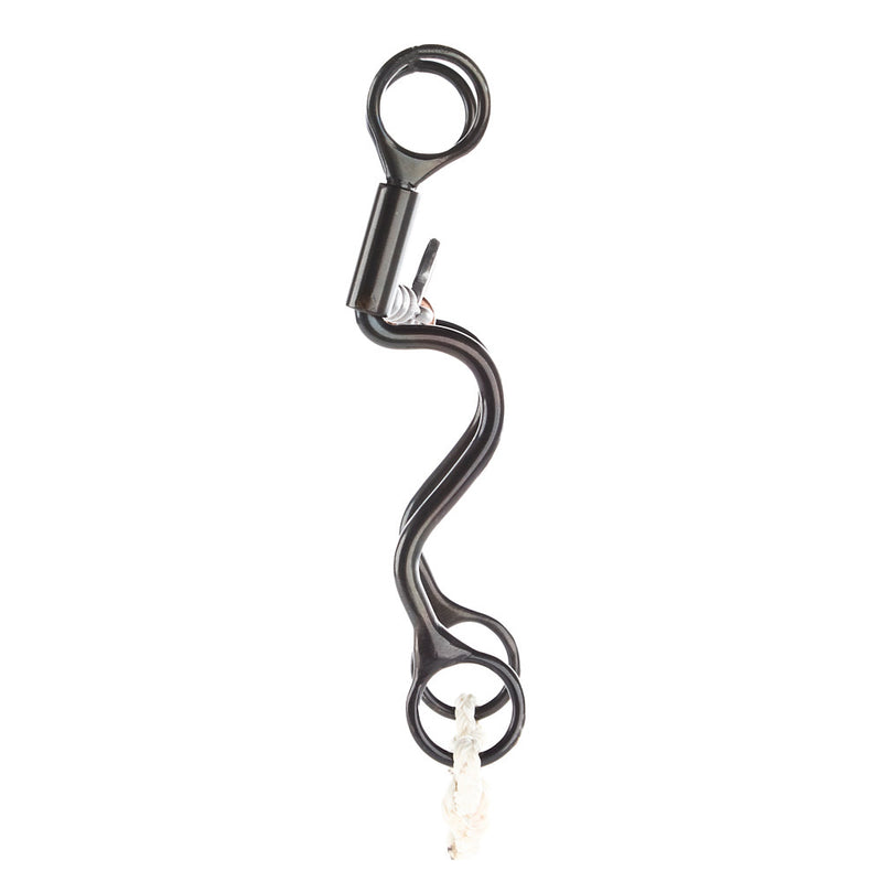Dutton Bits Cavalry Cheek 3 Piece Floating Port with Solid Bead Mouthpiece