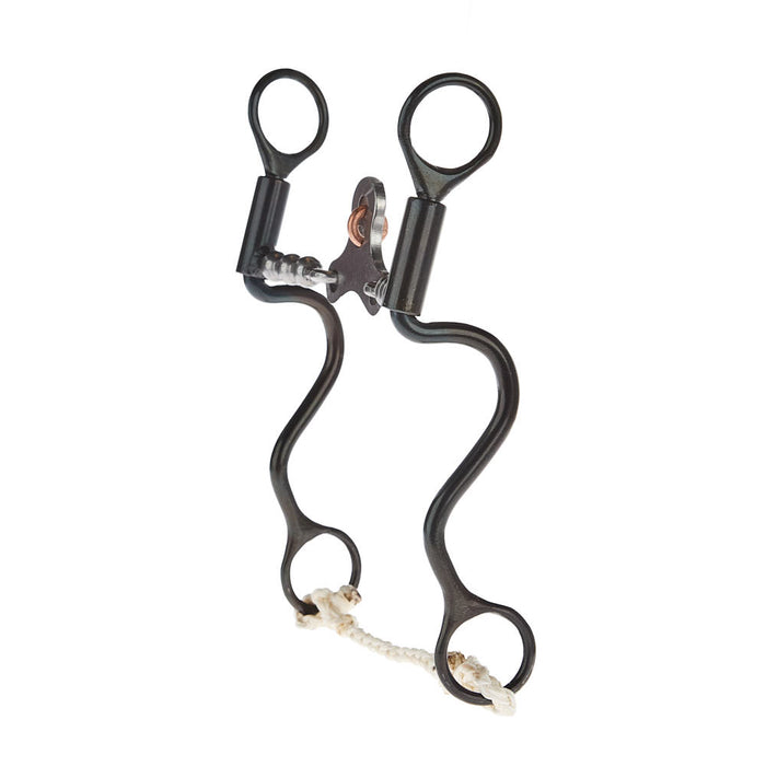Dutton Bits 3 Piece Triangle Floating Spade Long Calvary with Solid Bead Mouth Piece