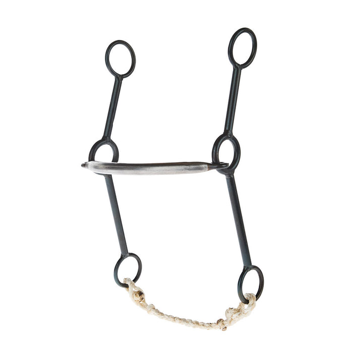 Dutton Bits 3 Piece Triangle Floating Spade Long Calvary with Solid Bead Mouth Piece
