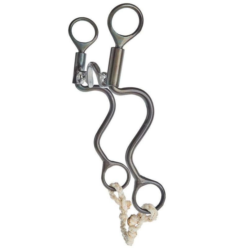 Dutton Bits Small Round Ported Chain Long Calvary Shank