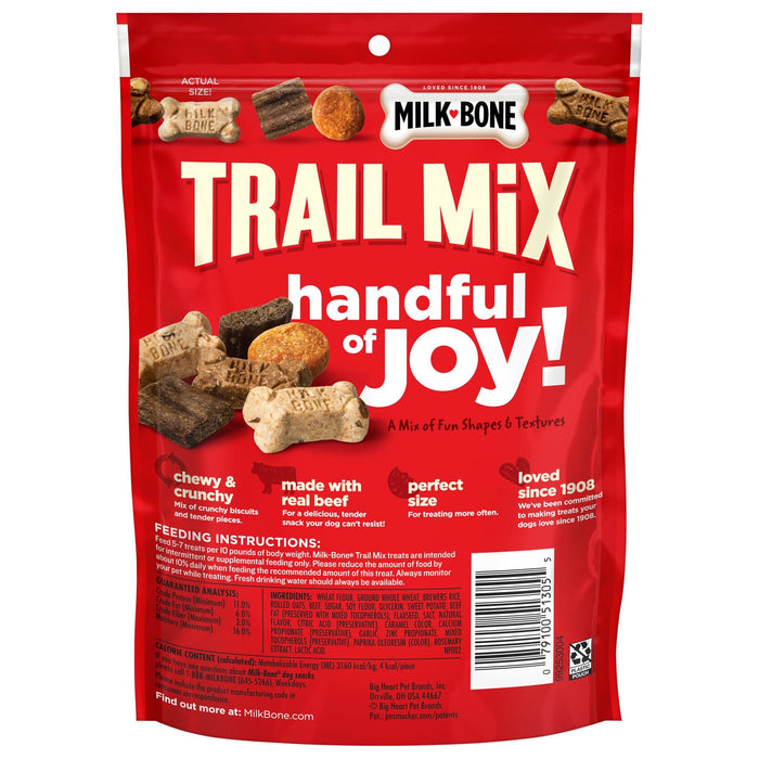 Jm Smucker Co Milk-Bone Trail Mix Crunchy & Chewy Treats 9oz