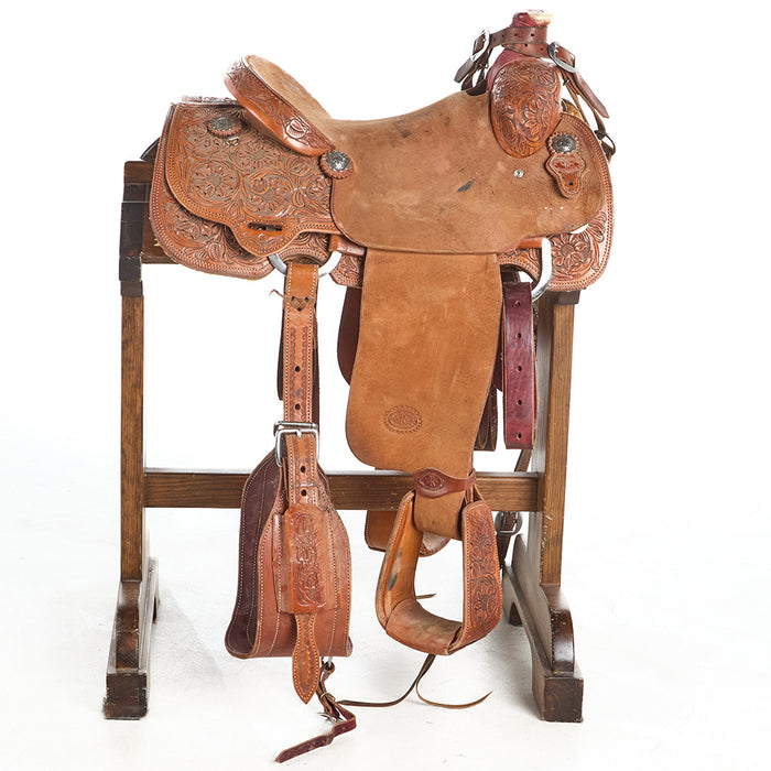 Nrs Competitor Series Used 14.5in 1/2 Breed Calf Roper