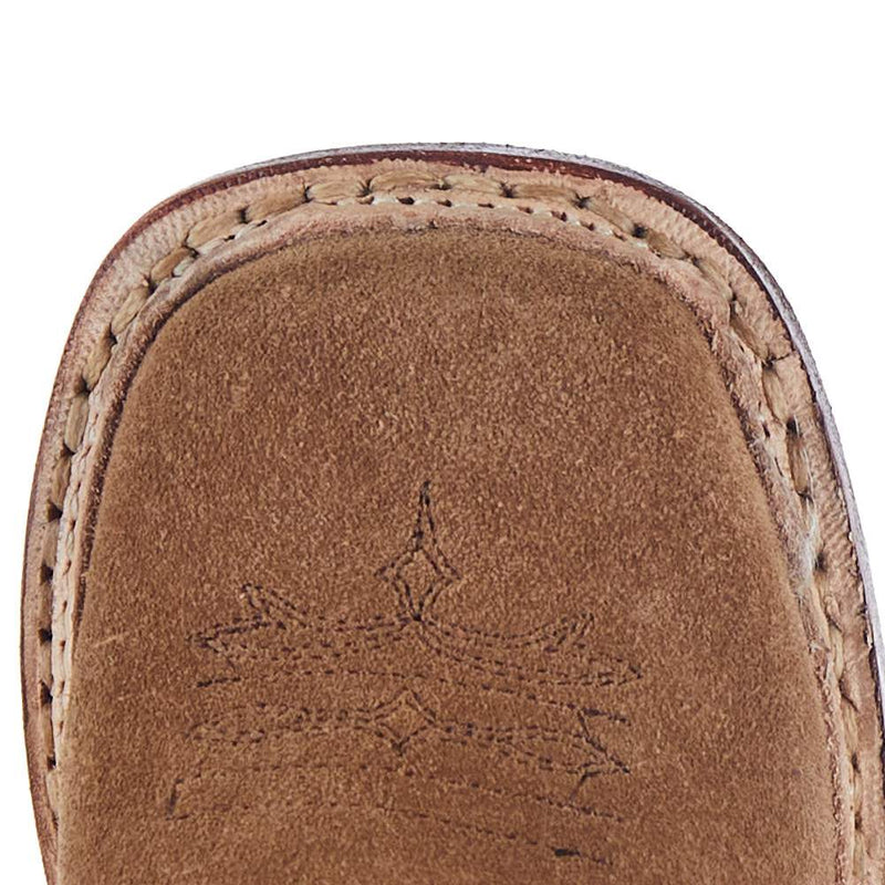 Roper Footwear NRS Exclusive Infant Footwear Suede Vamp Red Shaft Cowboy Boot