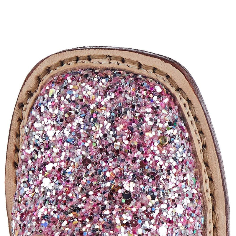 Roper Footwear NRS Exclusive Infant Footwear Pink Glitter Cowgirl Boot