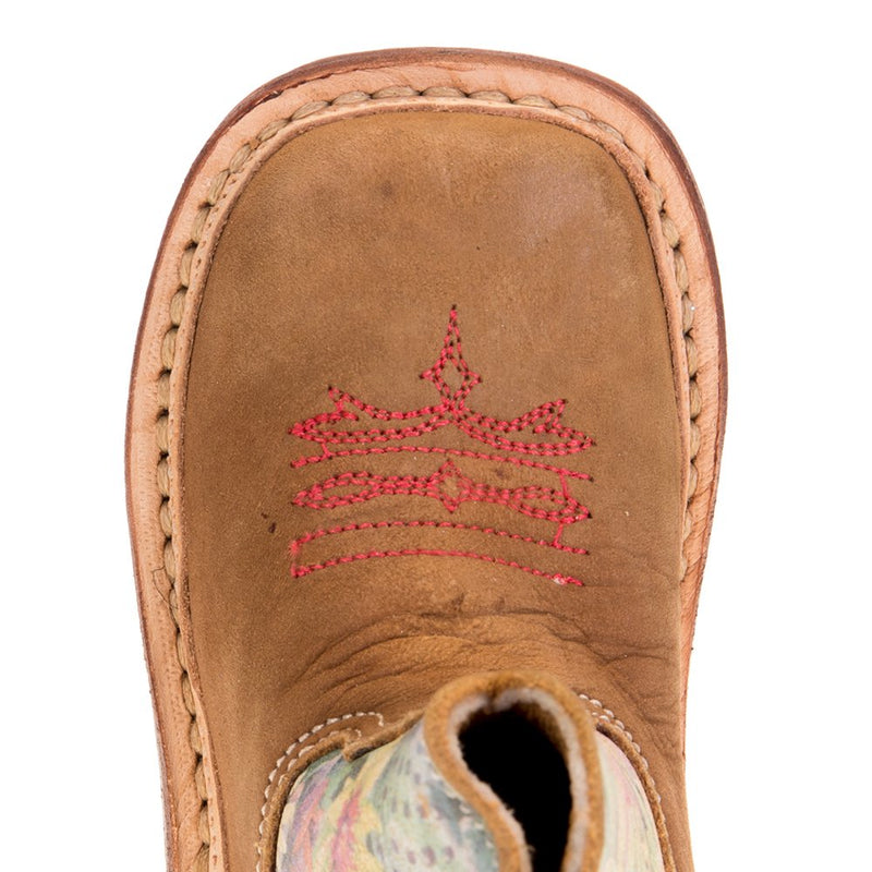 Roper Footwear Infant Prickly Square Toe Cowbaby