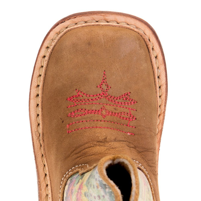 Roper Footwear Infant Prickly Square Toe Cowbaby