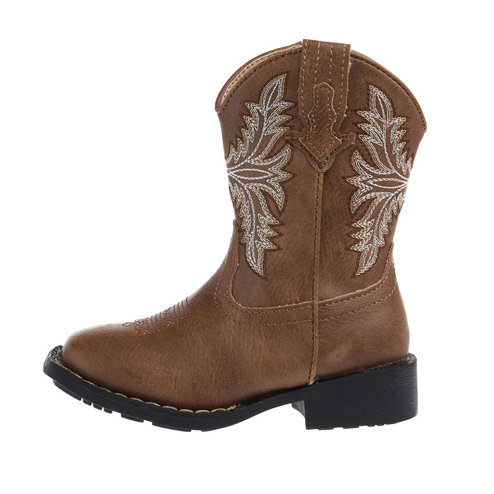 Roper Footwear Toddler's Luke Tan Square Toe Boot