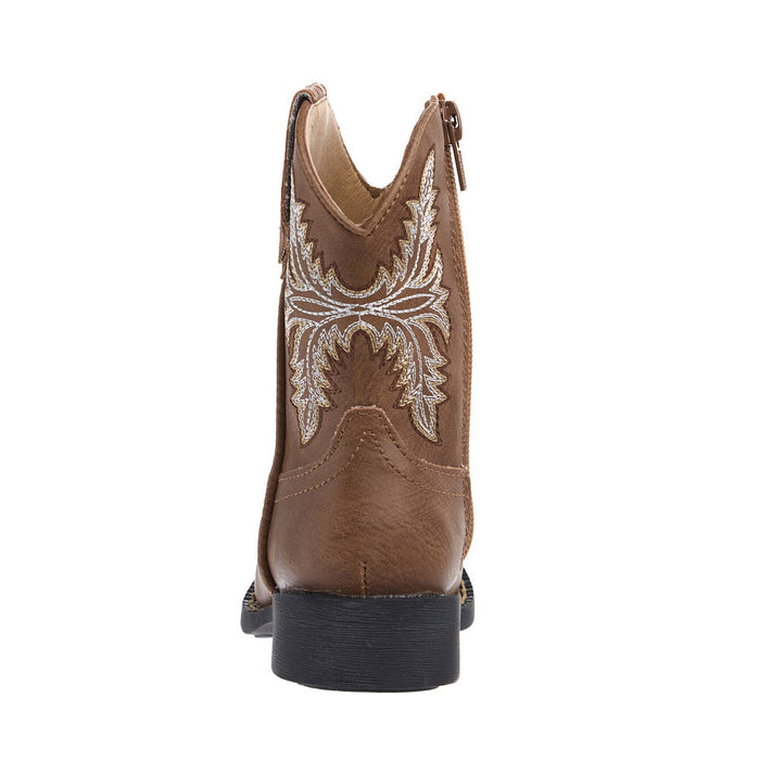 Roper Footwear Toddler's Luke Tan Square Toe Boot