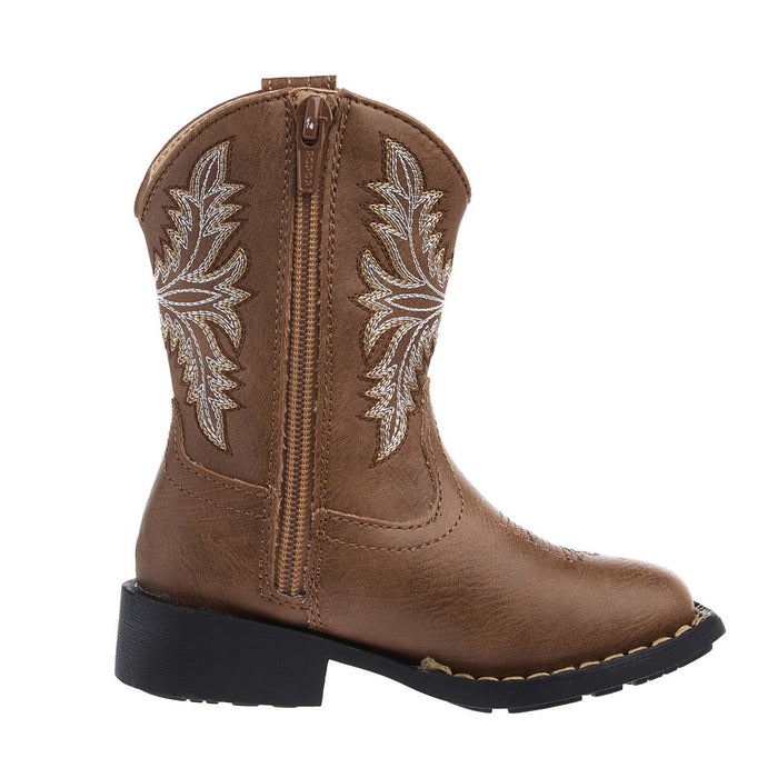Roper Footwear Toddler's Luke Tan Square Toe Boot