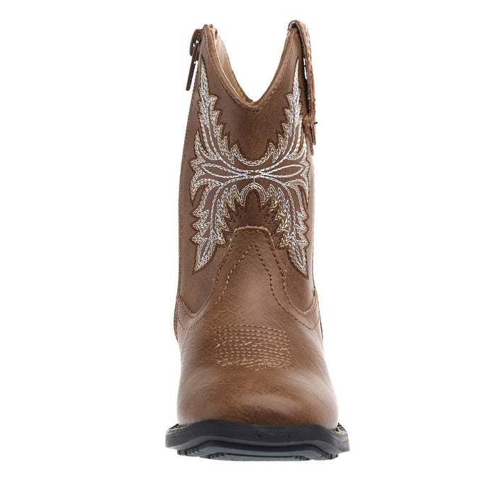 Roper Footwear Toddler's Luke Tan Square Toe Boot