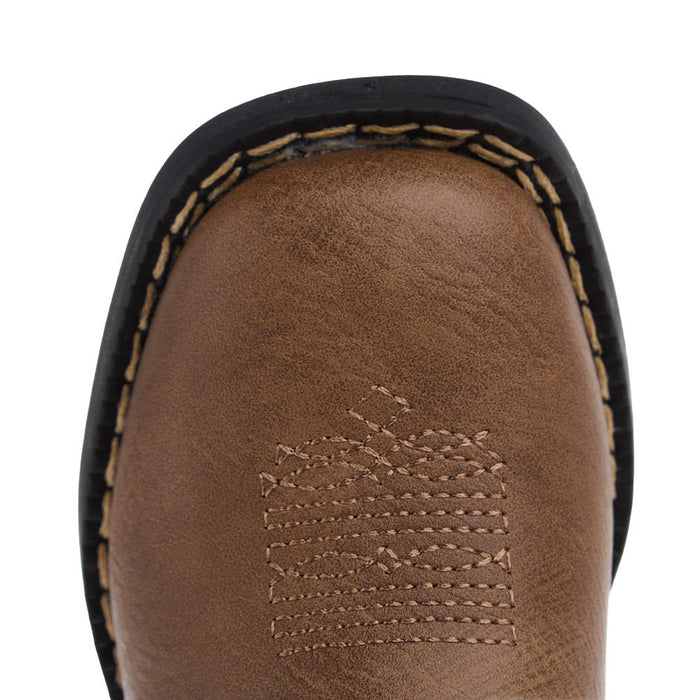 Roper Footwear Toddler's Luke Tan Square Toe Boot