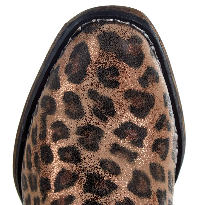 Roper Footwear Toddler Riley Leopard Snip Toe Boot