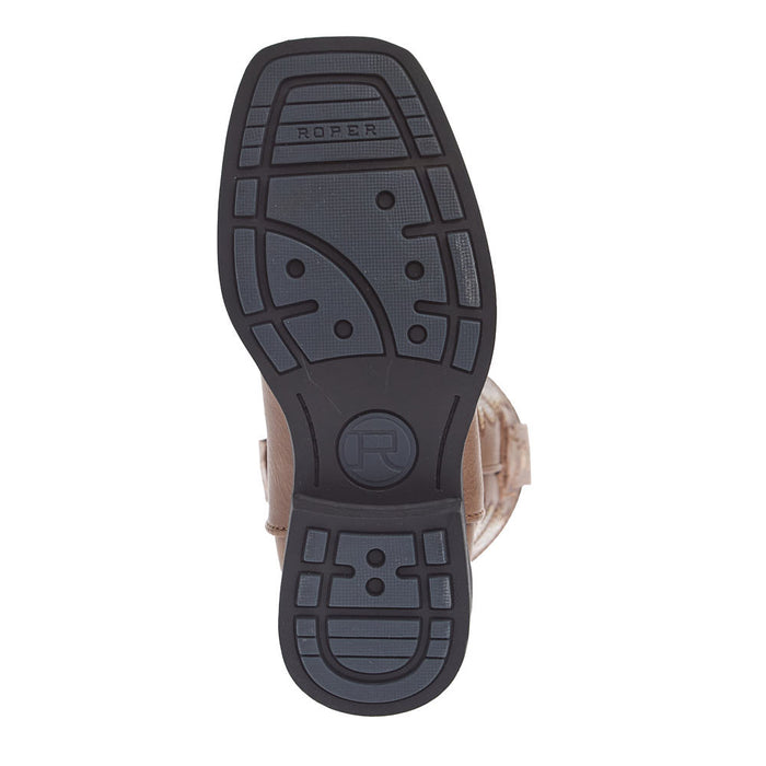Roper Footwear Little Kid's Luke Tan Square Toe Boot