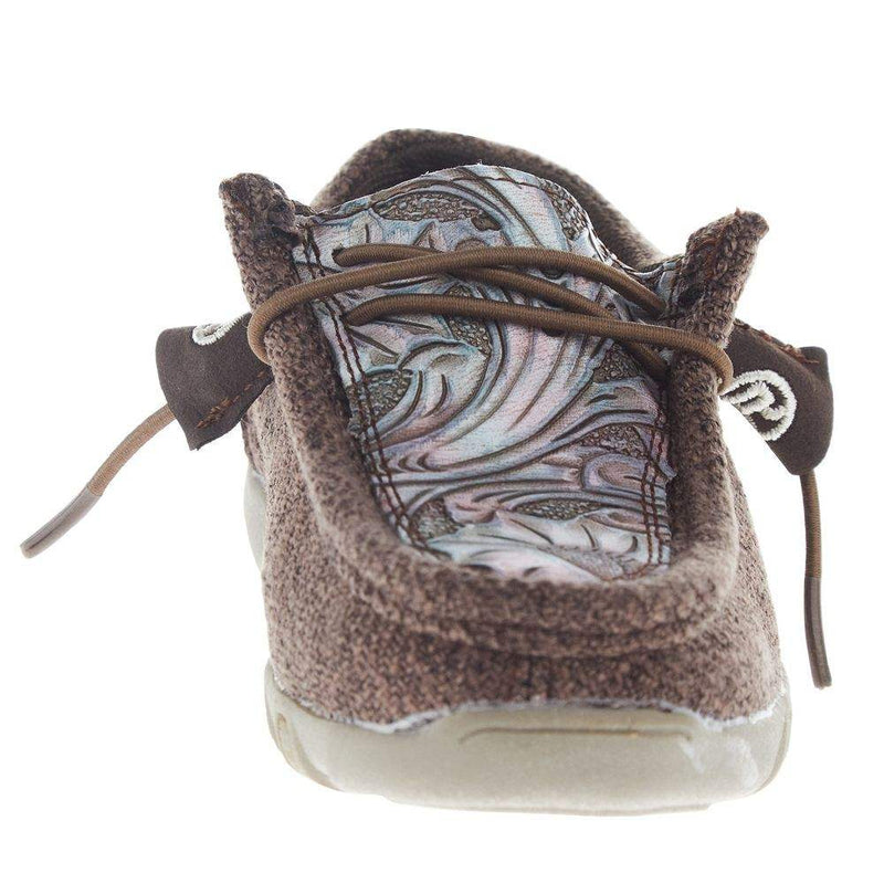 Roper Footwear Kids Chillin Brown Casual Shoe