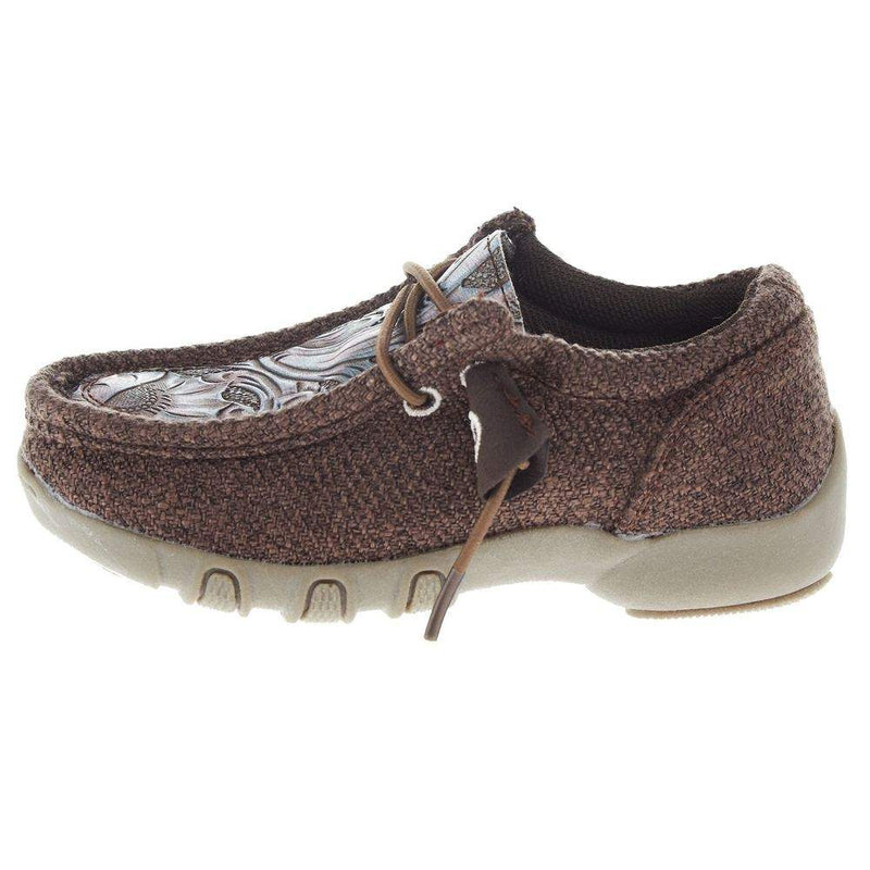 Roper Footwear Kids Chillin Brown Casual Shoe