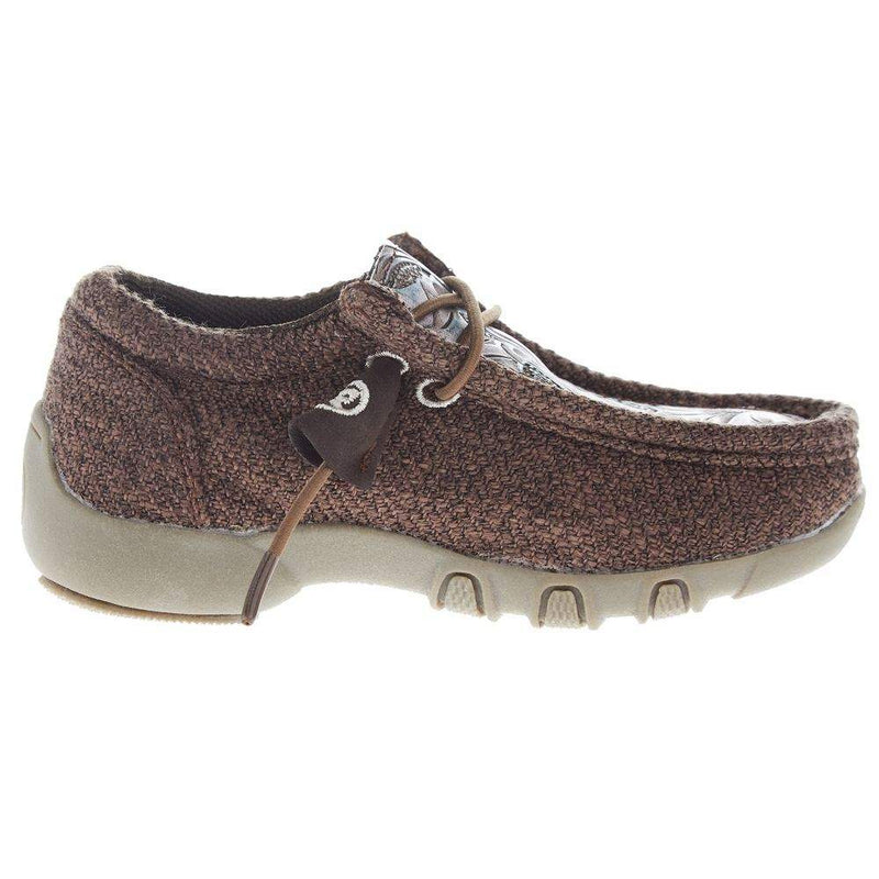 Roper Footwear Kids Chillin Brown Casual Shoe