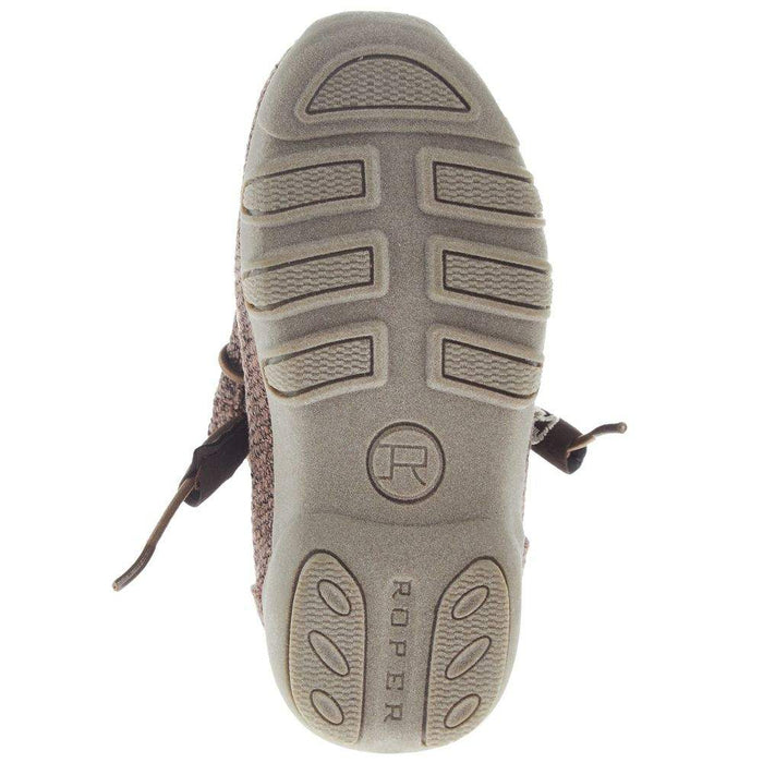 Roper Footwear Kids Chillin Brown Casual Shoe