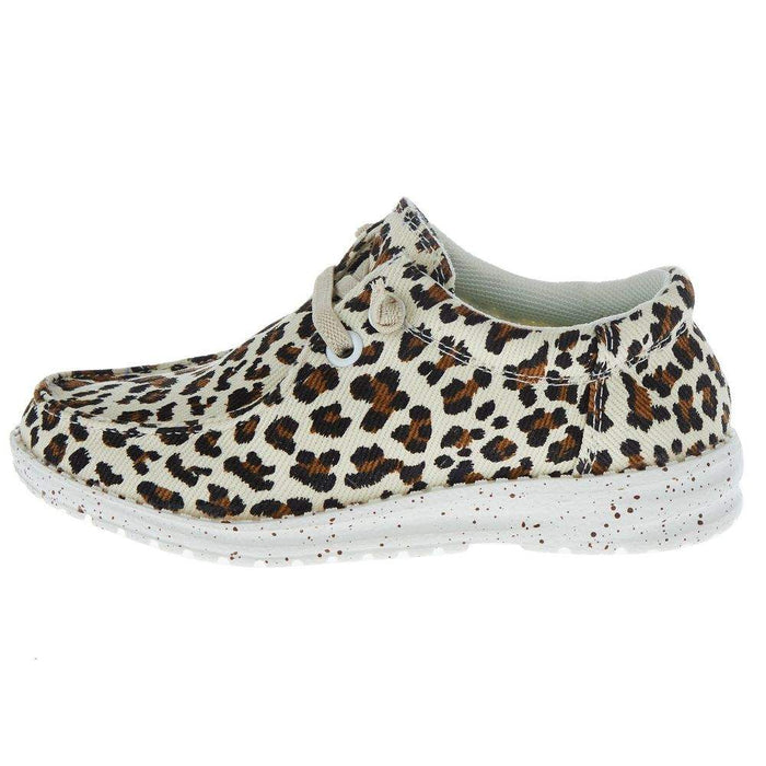 Roper Footwear Kids Hang Loose Cheetah Casual Shoe