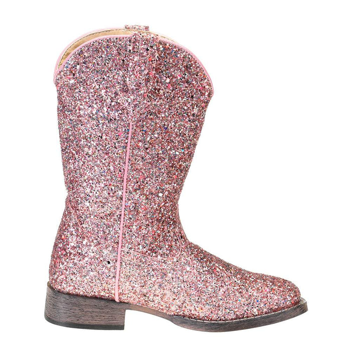 Roper Footwear Childrens Glitter Galore Pink Boot