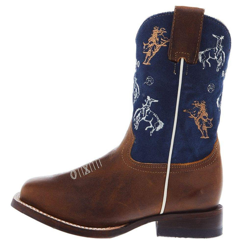Roper Footwear Kid's Roughstock Cowboy Boot