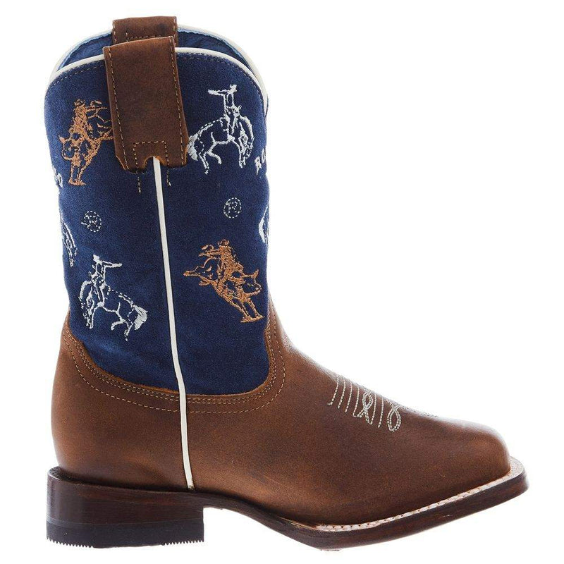 Roper Footwear Kid's Roughstock Cowboy Boot