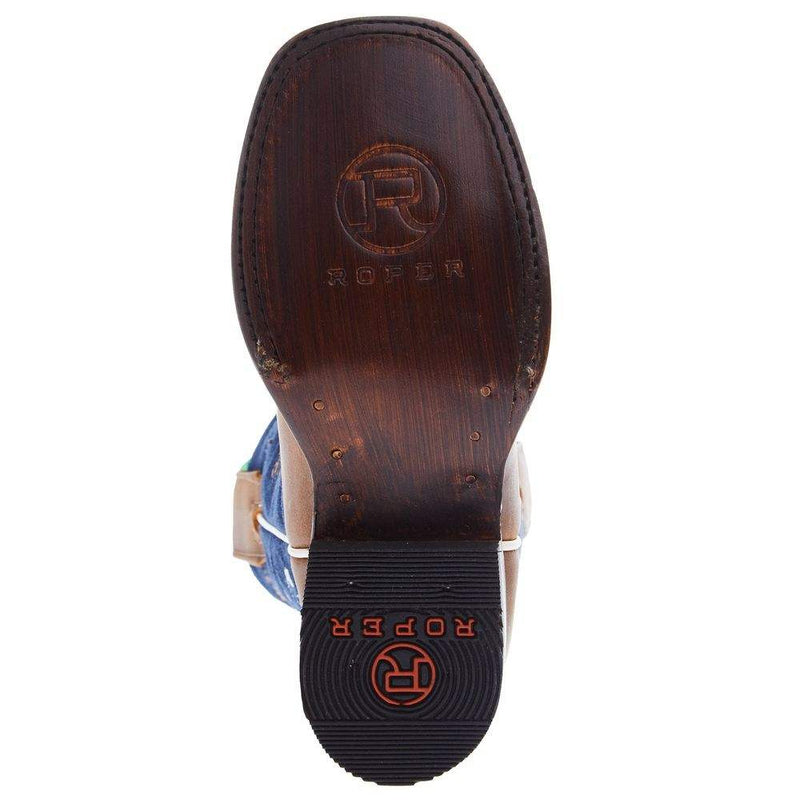 Roper Footwear Kid's Roughstock Cowboy Boot