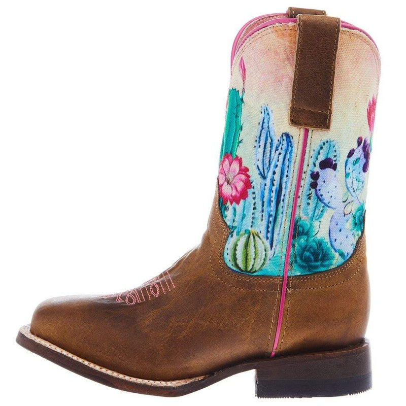 Roper Footwear Kids Cacti Cowgirl Boot