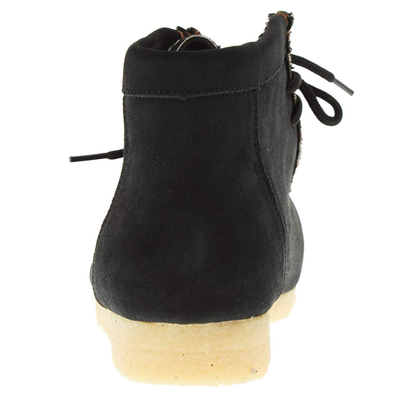 Roper Footwear Men`s Black Aztec Suede GumSole Chukka