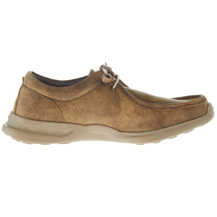 Roper Footwear Men's Chillin Low Tan Leather Casual Shoe