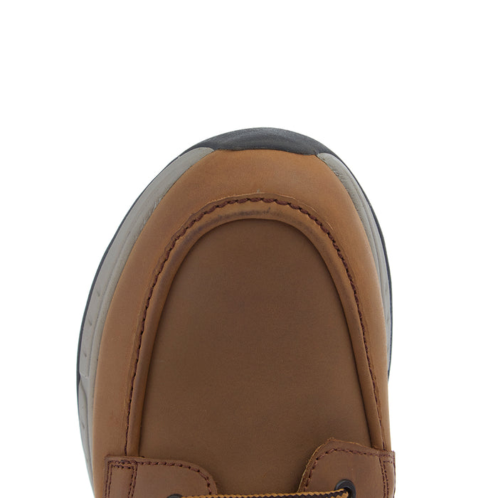 Roper Footwear Men`s Tan Oiled Leather Casual Shoe