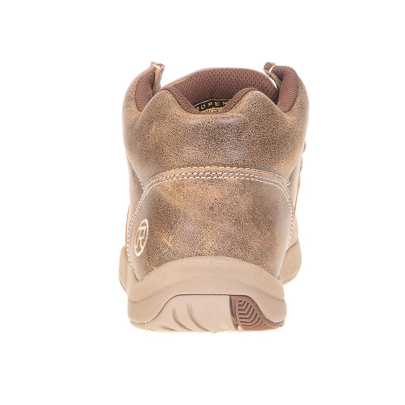 Roper Footwear Men's Tan Vintage Antiqued Chukka Shoes