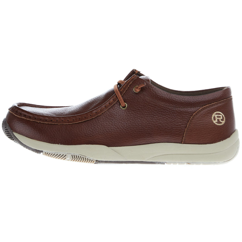 Roper Footwear Men's Brown Clear Cut Leather Casual