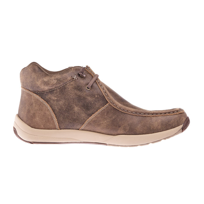Roper Footwear Men`s Vintage Brown Clearcut Casual Shoe
