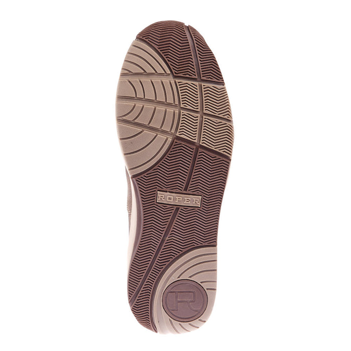 Roper Footwear Men`s Vintage Brown Clearcut Casual Shoe