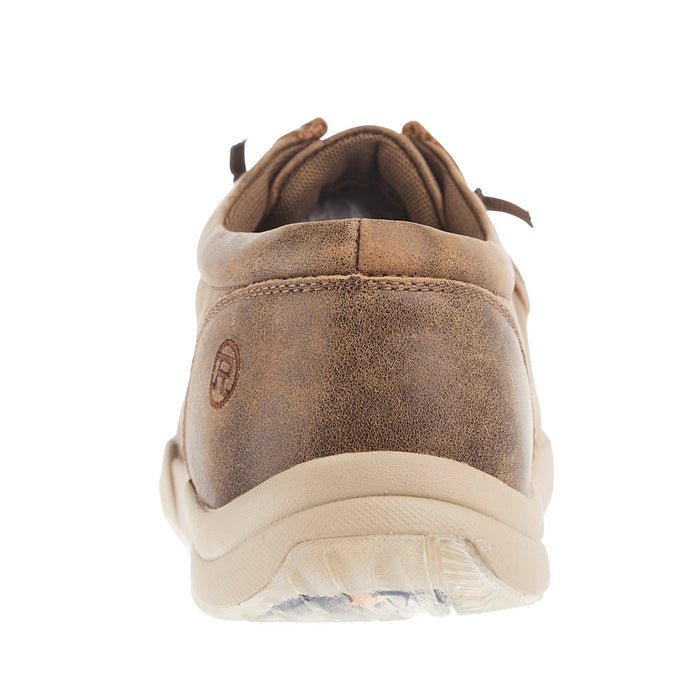 Roper Footwear Men's Clearcut Low Vintage Tan American Flag Casual Shoe