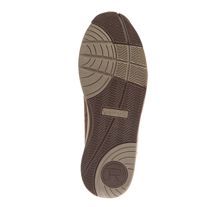 Roper Footwear Men's Clearcut Low Brown Turtle Embossed Casual Shoe