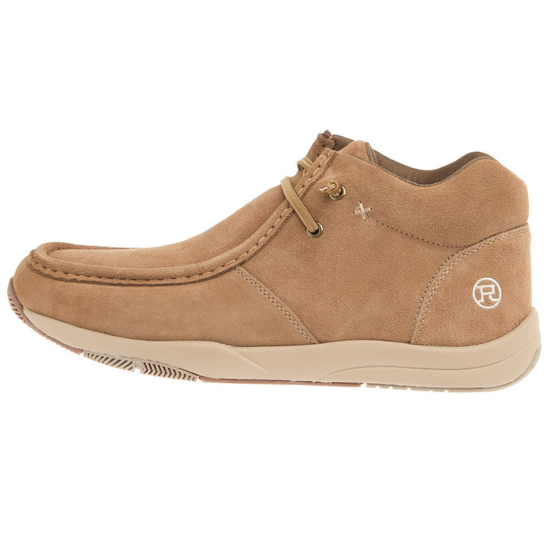 Roper Footwear Men's Tan Suede Clearcut Casual Shoe