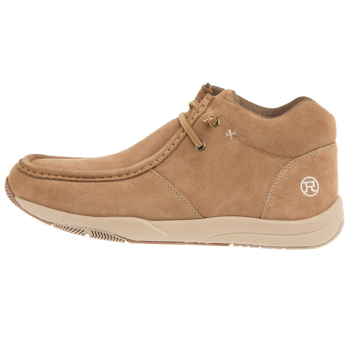 Roper Footwear Men's Tan Suede Clearcut Casual Shoe