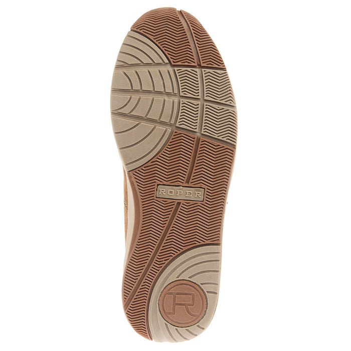 Roper Footwear Men's Tan Suede Clearcut Casual Shoe