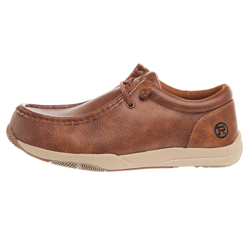Roper Footwear Men's Tan Tumbled Clearcut Low Casual Shoe