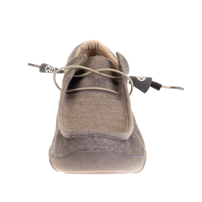 Roper Footwear Men's Chillin Tan Stretch Slip On Casual Shoe