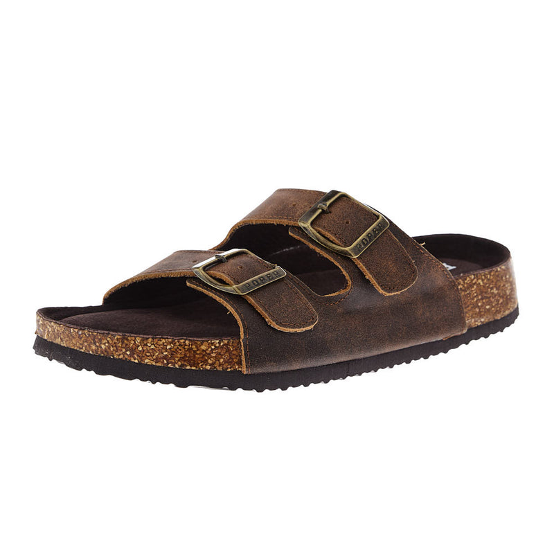 Roper Footwear Women`s Delilah Brown Leather Sandal