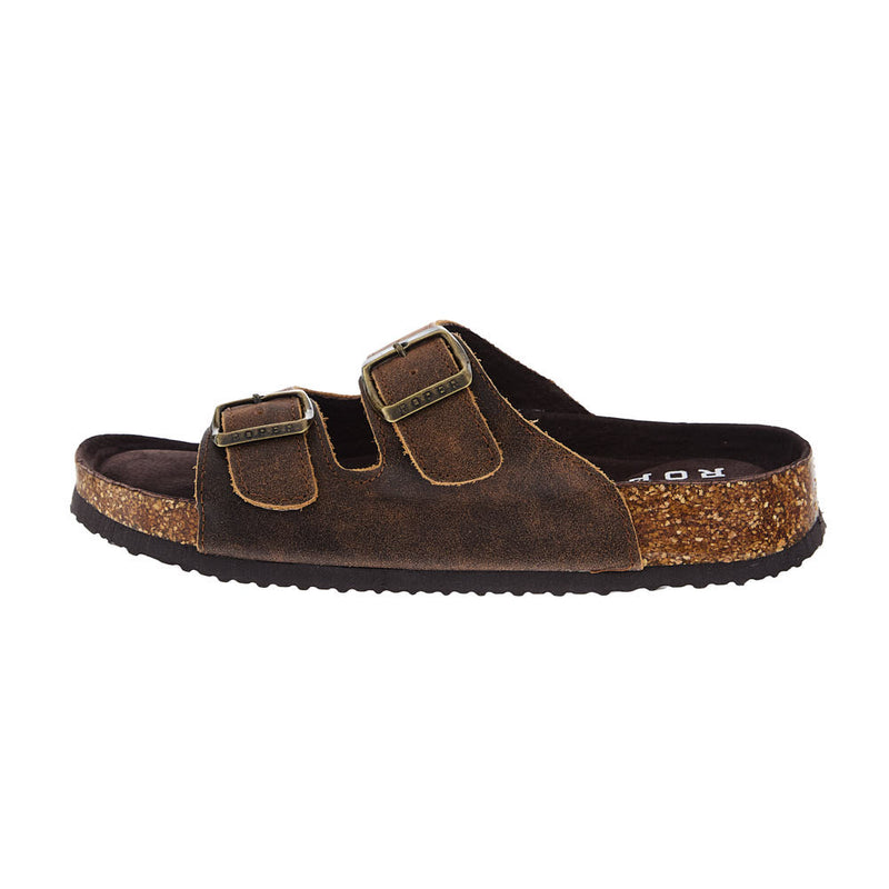 Roper Footwear Women`s Delilah Brown Leather Sandal