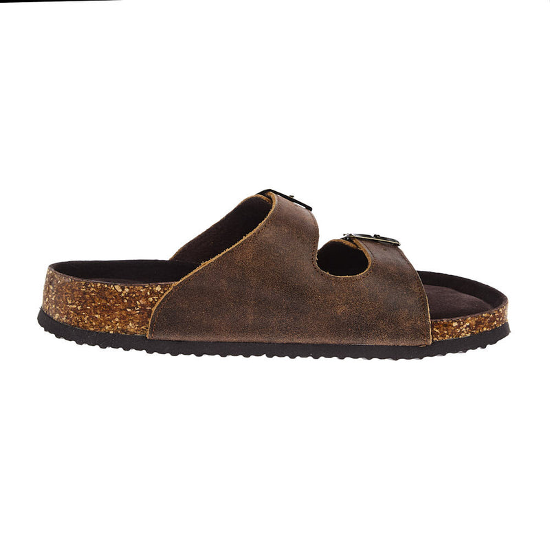 Roper Footwear Women`s Delilah Brown Leather Sandal