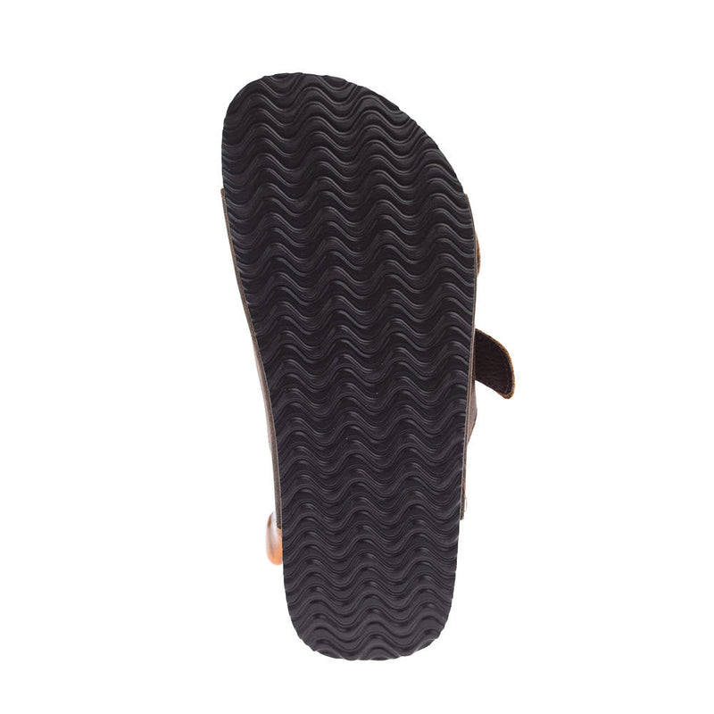 Roper Footwear Women`s Delilah Brown Leather Sandal