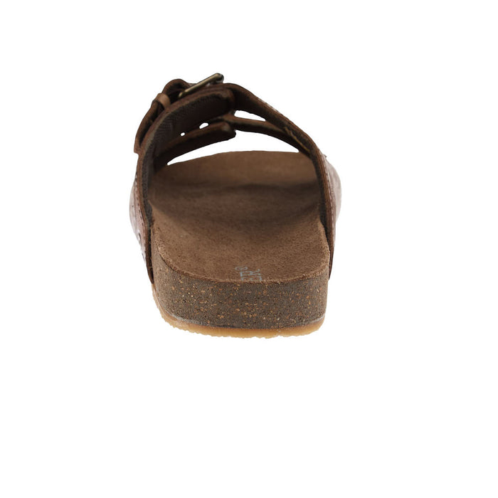 Roper Footwear Women's Desiree Tan Tooled Two Buckle Sandal